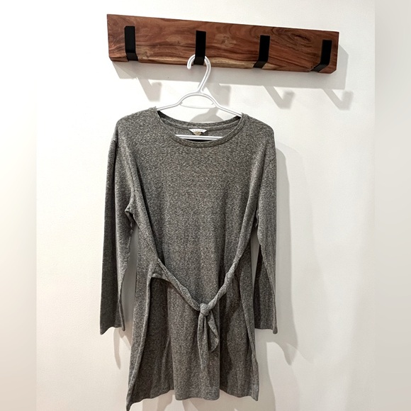 Club Monaco casual wrap dress- grey, M - Picture 1 of 4